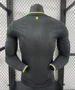 Manchester united third 25 26 Full sleeves player version jersey 5