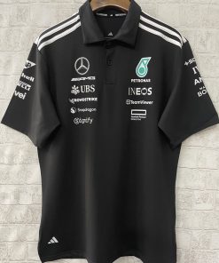 Mercedes-AMG-Petronas-F1-Black-2025-POLO-Team-T-Shirt