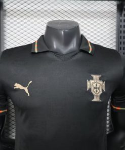 Alternative view of Buy Portugal Black Special Edition 2025-2026 player version Jersey