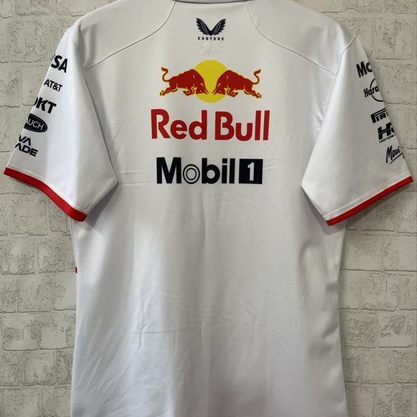 Alternative view of Red Bull Racing F1 White Team 2025-26 POLO T-Shirt