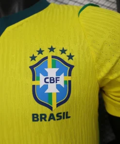 Alternative view of Buy Brazil home 2026 Worldcup player version jersey