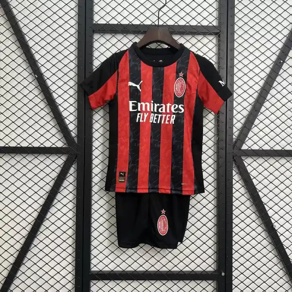AC Milan home 25-26 kids jersey