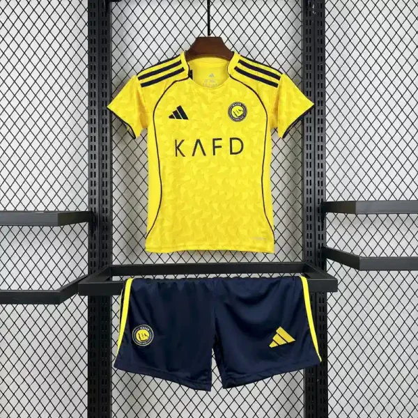 Al Nassr home 25-26 Kids jersey