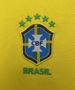 Brazil home 2025 kids jersey 1
