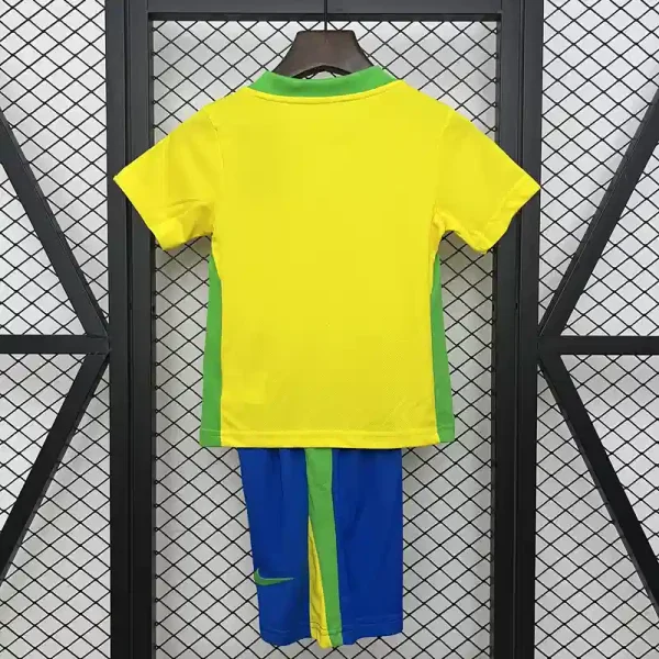 Alternative view of Buy Brazil Home 2025 Kids jersey