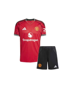 Manchester united home 2025-26 jersey With shorts