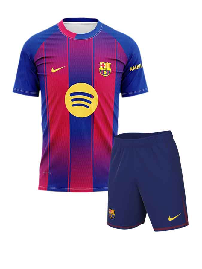 Barcelona Home 2026 jersey With shorts 3 Barcelona Home 2026 jersey With shorts