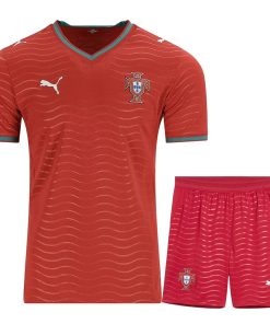 Portugal Home 2026 Worldcup jersey With shorts