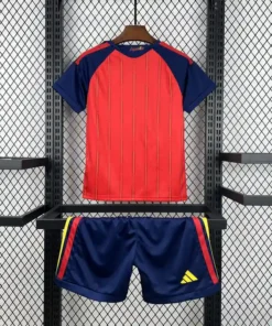 Buy Spain Home 2026 World Cup Kids Jersey Online India 11 Kids Spain 2026 World Cup Home Kit espana Soccer Jersey 7