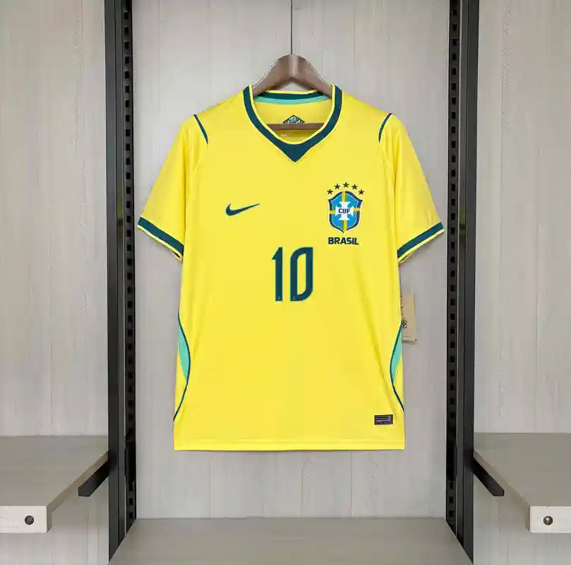 Brazil Home neymar Jersey 2026 World Cup 4 Brazil Home neymar Jersey 2026 World Cup - Image 2