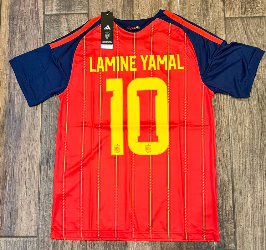 Spain Reaches 2026 World Cup Final: Get Your Jersey Before Kickoff 1 Lamine Yamal Spain Jersey