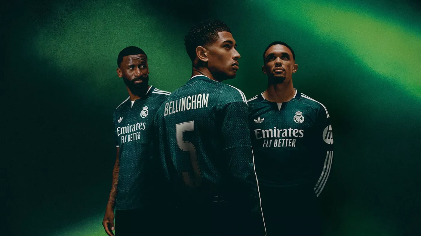 Real Madrid New Jersey 2026-27 India — Pink Stripes, Green Collar & Where to Buy 5 Real Madrid New Home Jersey 2026-27