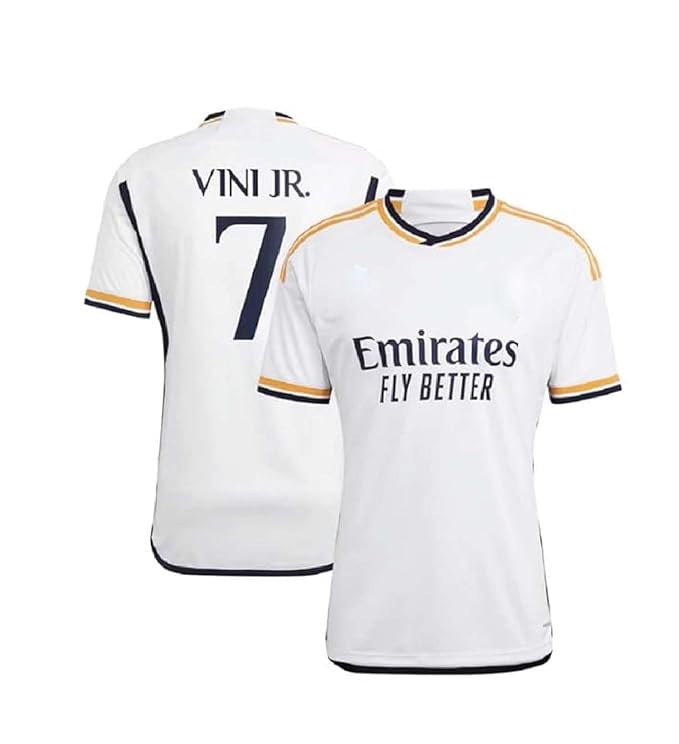 Buy Vinicius Jr Real Madrid Jersey | #7 | Custom Printing India 5 Vinicius Jr Real Madrid
