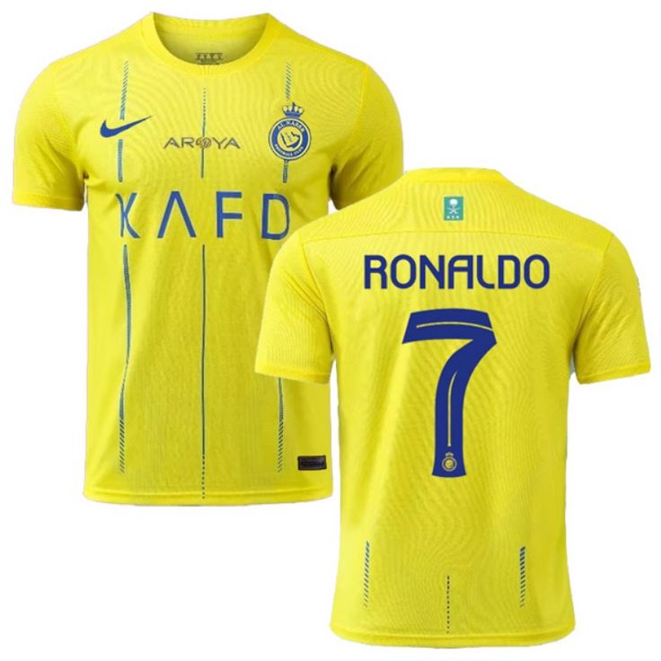 Buy Cristiano Ronaldo #7 Al Nassr Jersey India | CR7 Official 2 Cristiano Ronaldo #7 Al Nassr